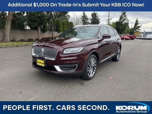 Used 2019 Lincoln Nautilus Reserve image 1