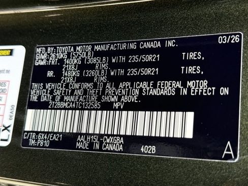 Used 2026 Lexus RX 350h w/ Convenience Package AWD/4WD image 29