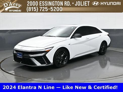 Certified 2024 Hyundai Elantra N Line image 1