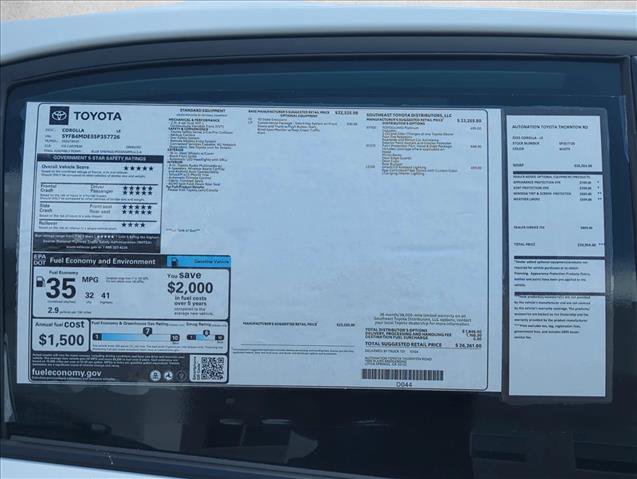 Certified 2025 Toyota Corolla LE w/ Convenience Package FWD image 22