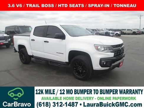 Used 2022 Chevrolet Colorado Z71 w/ Trail Boss Package AWD/4WD image 1
