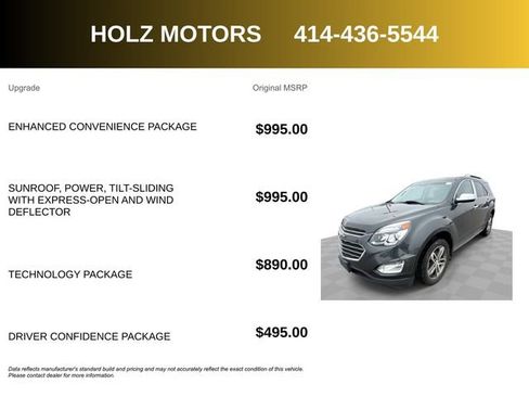 Certified 2017 Chevrolet Equinox Premier w/ Enhanced Convenience Package image 5