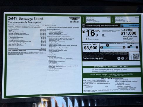 New 2026 Bentley Bentayga Speed image 37