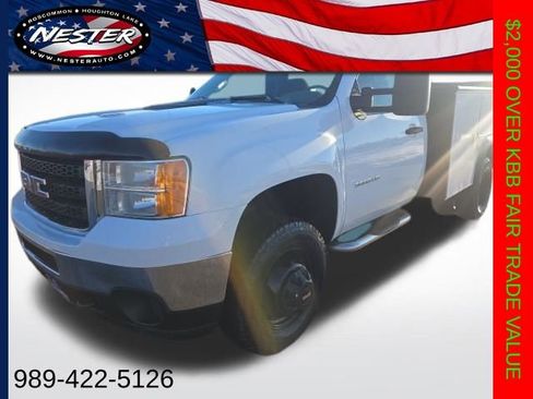 Used 2013 GMC Sierra 3500 W/T w/ Snow Plow Prep Package image 1