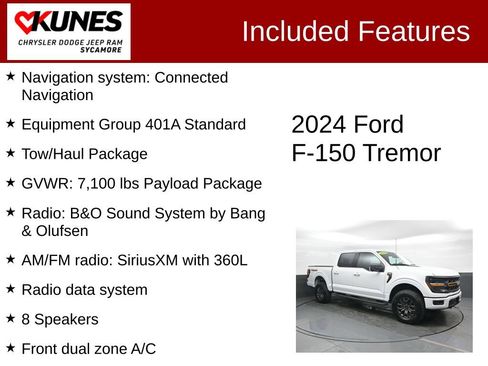 Used 2024 Ford F150 Tremor w/ Tow/Haul Package AWD/4WD image 3