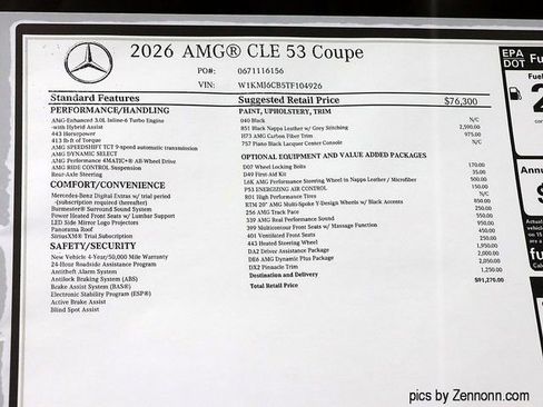 New 2026 Mercedes-Benz CLE 53 AMG 4MATIC Coupe image 29