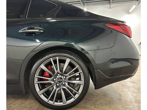 Used 2023 INFINITI Q50 Red Sport 400 w/ Black Opal Edition RWD image 10
