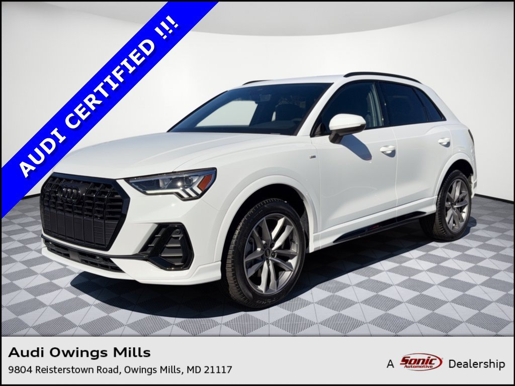 Certified 2025 Audi Q3 2.0T Premium w/ Convenience Package AWD/4WD image 1