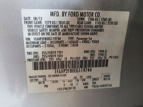 Used 2014 Ford Taurus Limited image 33