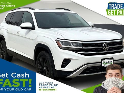 Used 2021 Volkswagen Atlas SE image 1