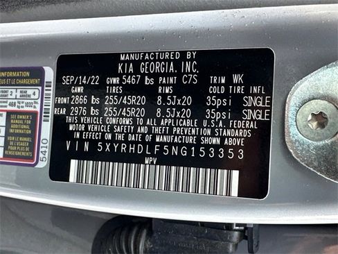 Used 2022 Kia Sorento X-Line EX image 33