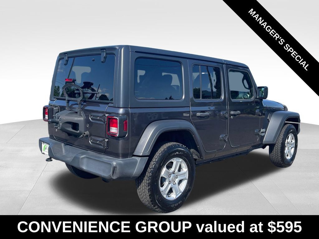 Used 2020 Jeep Wrangler Unlimited Sport S AWD/4WD image 7