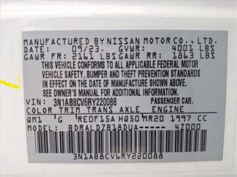 Used 2024 Nissan Sentra SV image 24