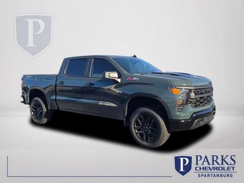 New 2026 Chevrolet Silverado 1500 Custom Trail Boss w/ Turbomax Blackout Package image 1