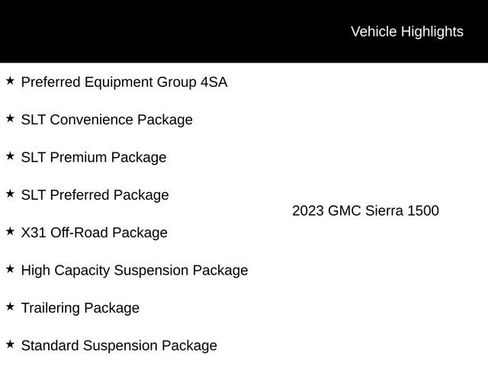 Used 2023 GMC Sierra 1500 SLT w/ SLT Premium Package image 12