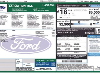New 2025 Ford Expedition Max Platinum w/ Stealth Performance Package
