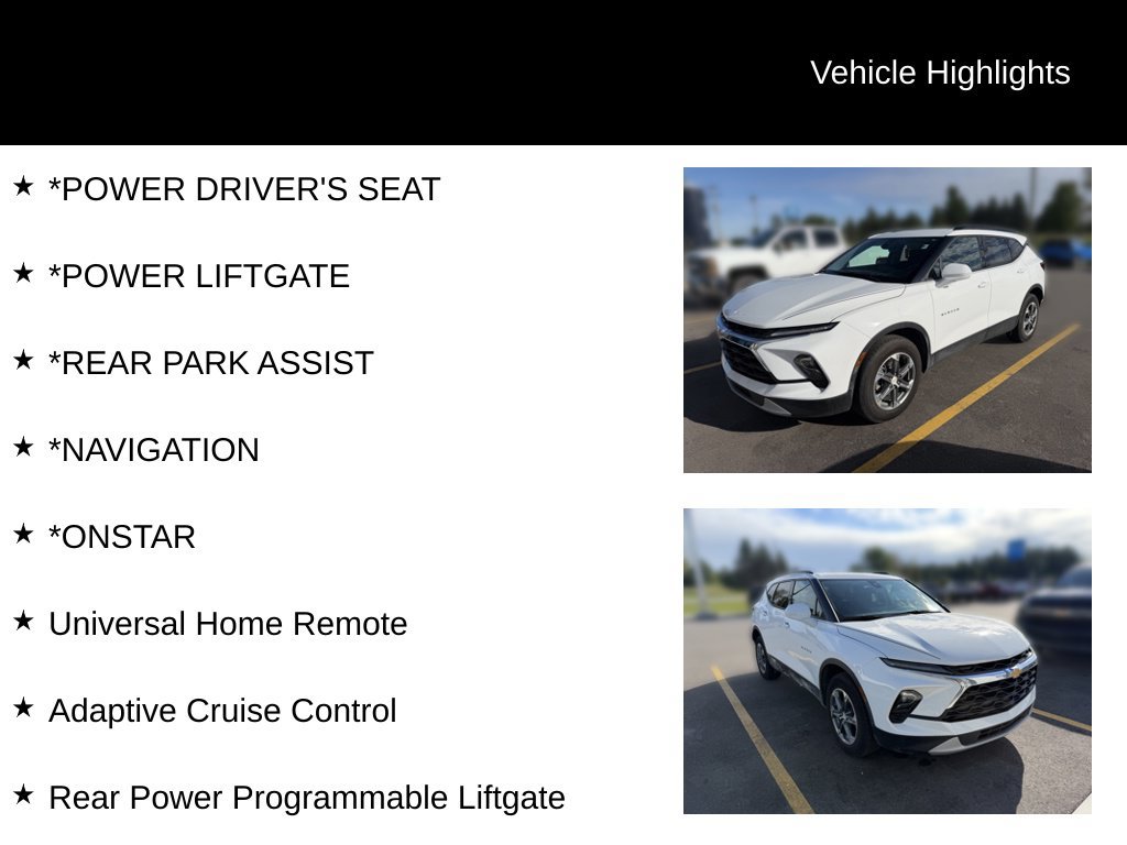 Used 2023 Chevrolet Blazer LT w/ Convenience Package AWD/4WD image 15