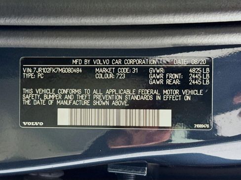 Used 2021 Volvo S60 T5 Momentum w/ Protection Package Premier image 34