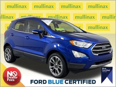 Certified 2018 Ford EcoSport Titanium w/ Titanium Cold Weather Package image 1