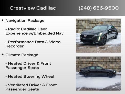 Certified 2022 Cadillac CT5 V w/ Premium Package image 36
