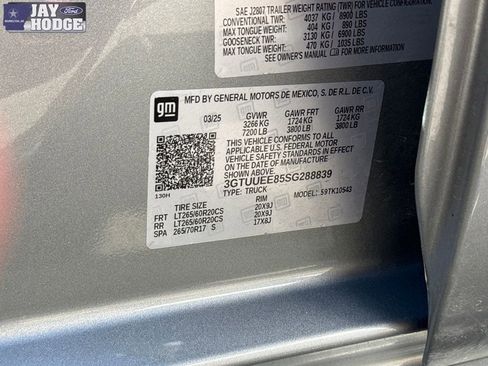 Used 2025 GMC Sierra 1500 AT4 w/ AT4 Premium Package image 34