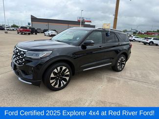 Certified 2025 Ford Explorer Platinum w/ LUX Leather Package AWD/4WD video 1