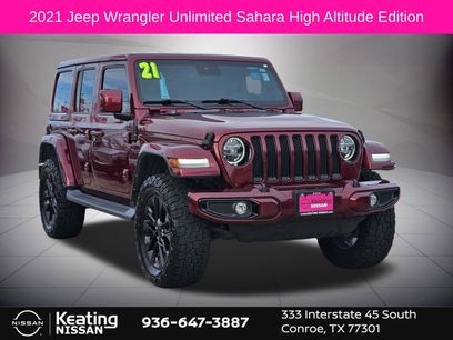 Used 2021 Jeep Wrangler Unlimited Sahara