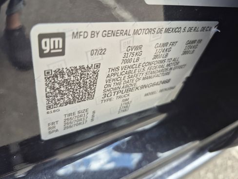 Used 2022 GMC Sierra 1500 SLE AWD/4WD image 25