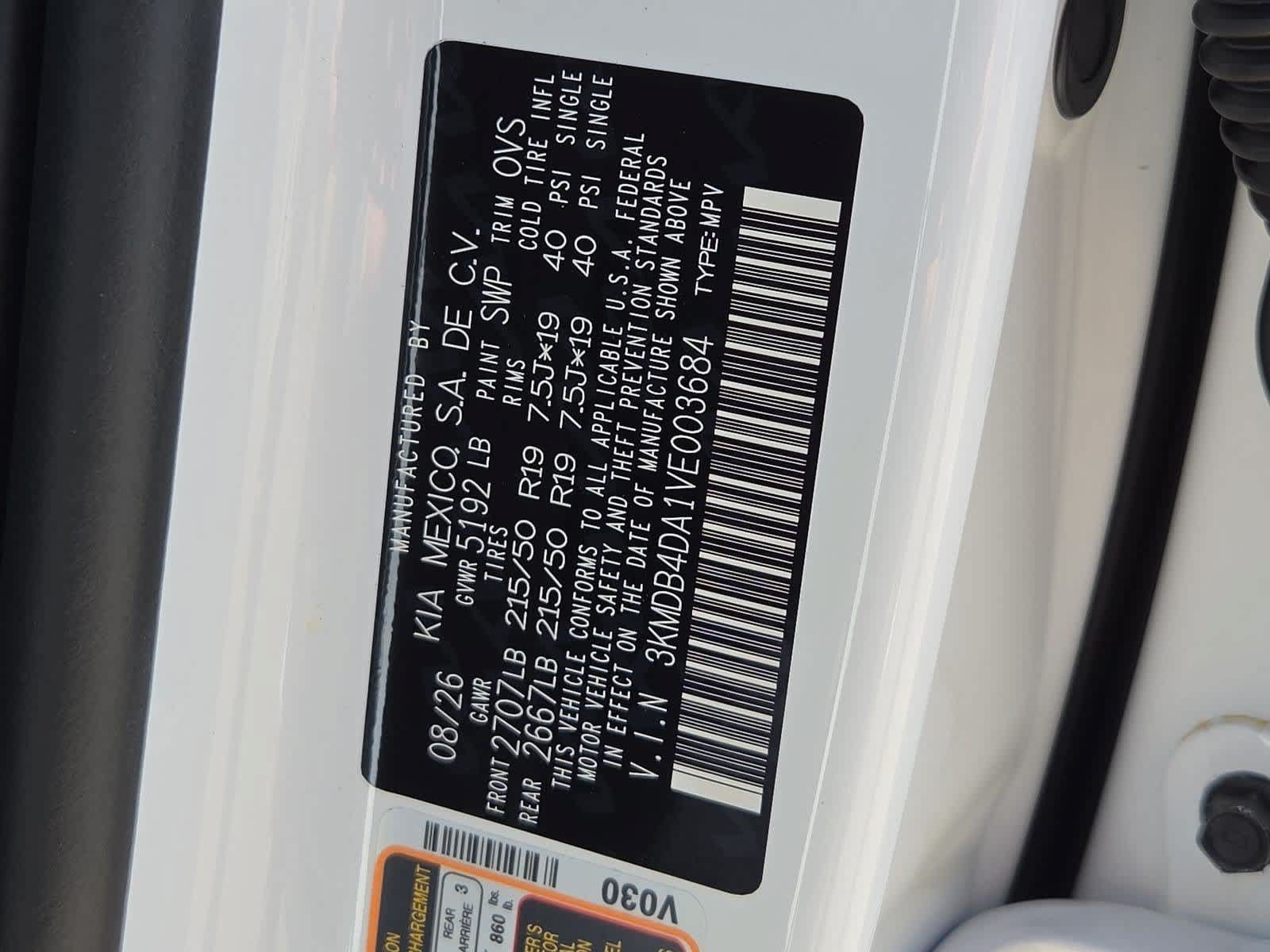 Certified 2027 Kia EV3 Wind w/ Wind Fwd Nightfall Package image 35