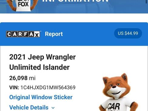 Used 2021 Jeep Wrangler Unlimited Sport AWD/4WD image 4