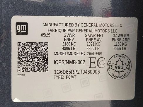 Used 2026 Cadillac CT4 V Blackwing w/ Technology Package RWD image 29