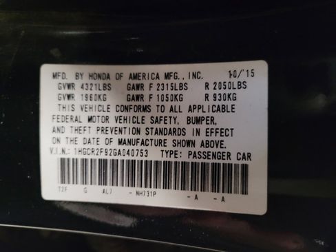 Used 2016 Honda Accord EX-L image 33
