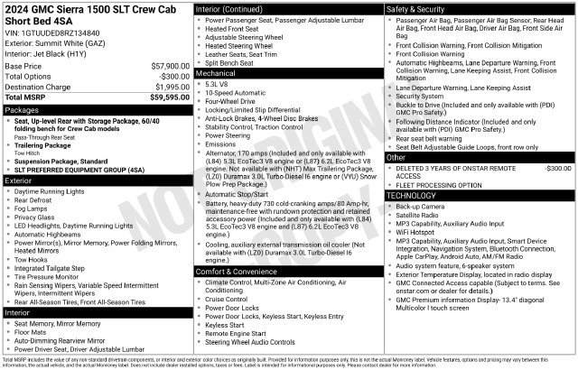 Used 2024 GMC Sierra 1500 SLT AWD/4WD image 25