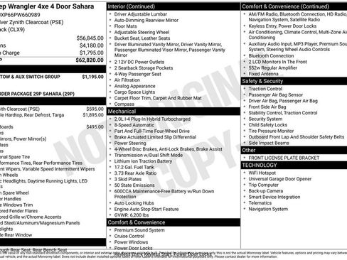 Used 2023 Jeep Wrangler Sahara 4xe image 40