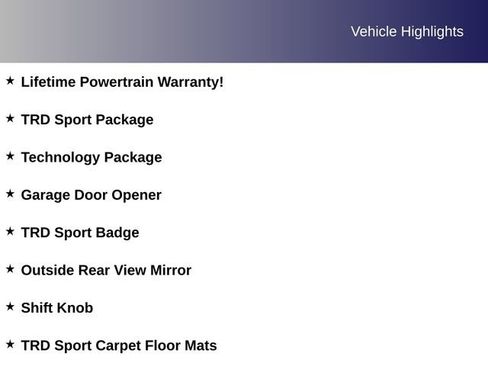 Used 2022 Toyota 4Runner TRD Sport w/ Technology Package RWD image 4