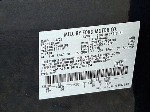 Certified 2023 Lincoln Nautilus Black Label AWD/4WD image 25