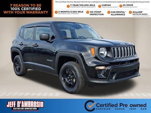 Certified 2022 Jeep Renegade Sport AWD/4WD image 1