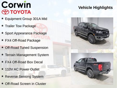 Used 2022 Ford Ranger XLT w/ Equipment Group 301A Mid AWD/4WD image 11