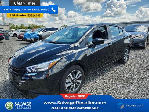 Used 2025 Nissan Versa SV FWD image 1
