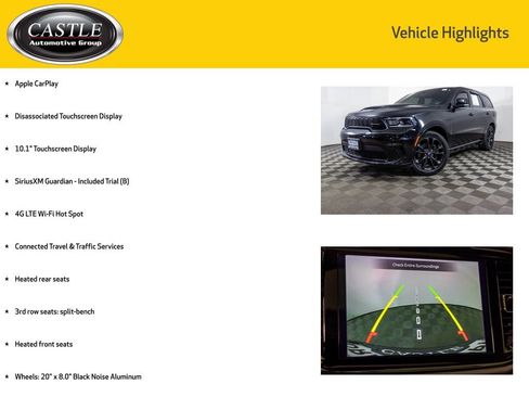 Used 2021 Dodge Durango R/T w/ Blacktop Package AWD/4WD image 8