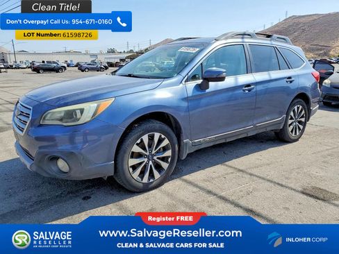 Used 2015 Subaru Outback 2.5i Limited w/ Popular Package #4 AWD/4WD image 1