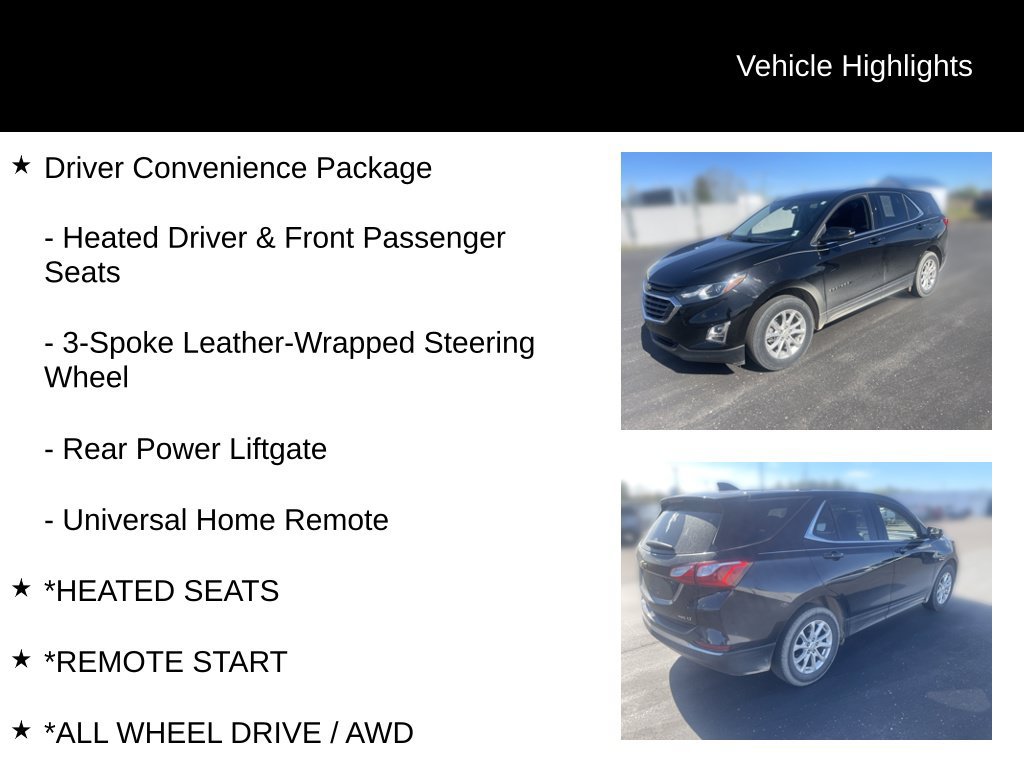 Used 2018 Chevrolet Equinox LT AWD/4WD image 16