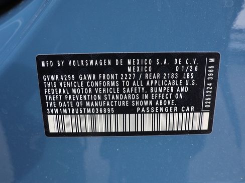 New 2026 Volkswagen Jetta GLI Autobahn image 51