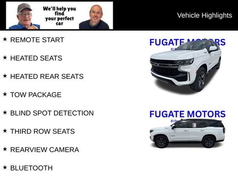 Used 2022 Chevrolet Tahoe Z71 w/ Luxury Package AWD/4WD image 9