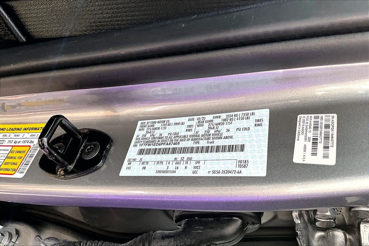 Used 2023 Ford F150 Lariat AWD/4WD image 34