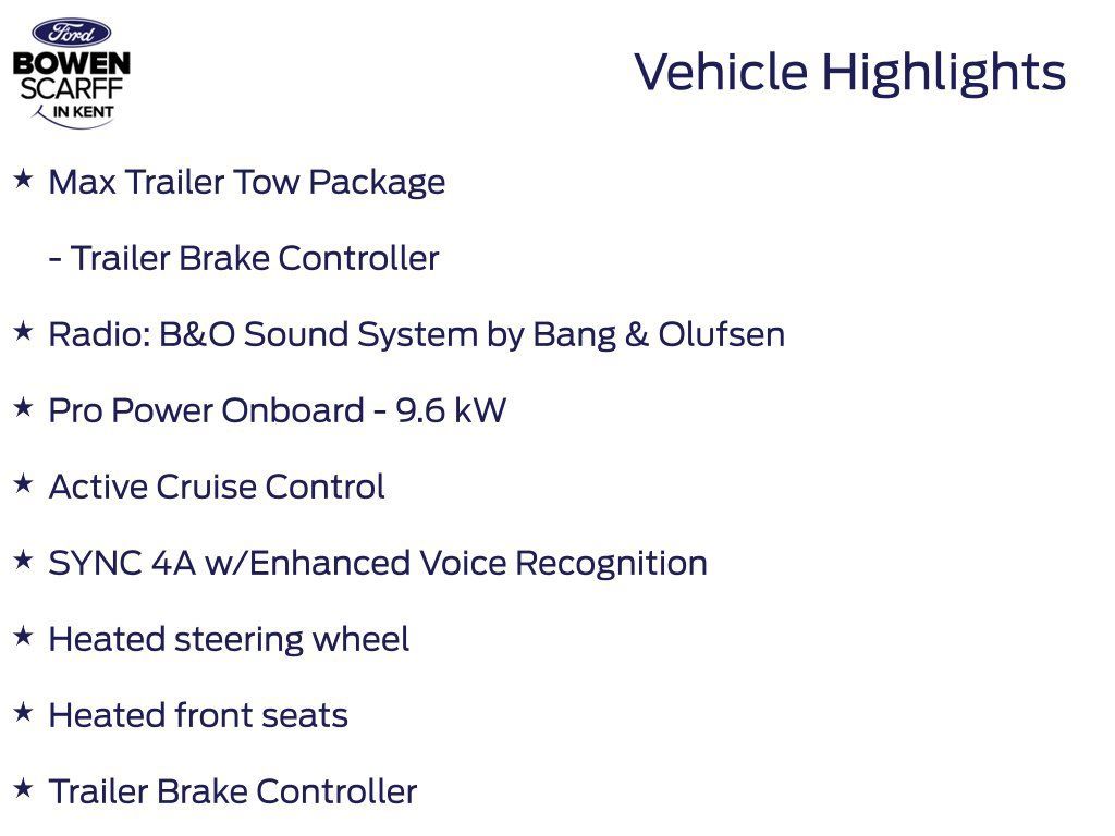 Used 2024 Ford F150 Lightning Flash w/ Max Trailer Tow Package AWD/4WD image 2