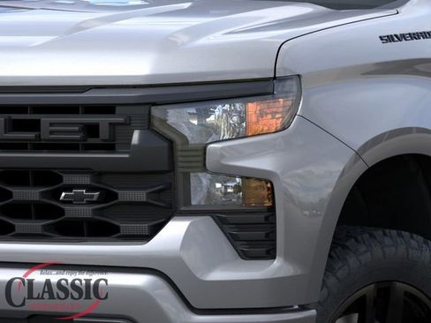 New 2026 Chevrolet Silverado 1500 Custom w/ Turbomax Blackout Package RWD image 12