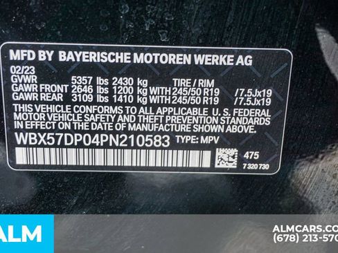 Used 2023 BMW X3 xDrive30i w/ Convenience Package w/ZPA AWD/4WD image 60