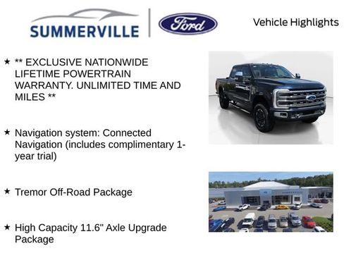 Used 2024 Ford F250 Platinum w/ Tremor Off-Road Package AWD/4WD image 2