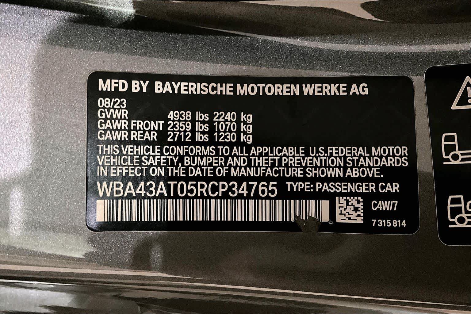 Used 2024 BMW 430i xDrive Convertible w/ Premium Package AWD/4WD image 32